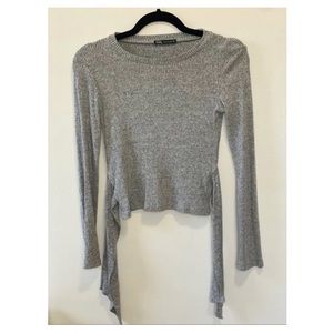Zara cropped sweater